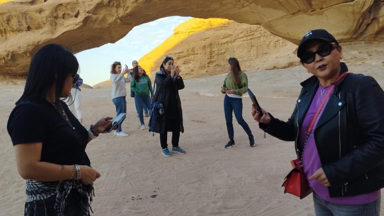 Wadi Rum Sand Delight Camp Eksteriør billede
